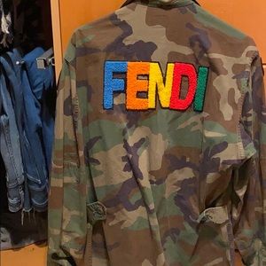 fendi camo jacket
